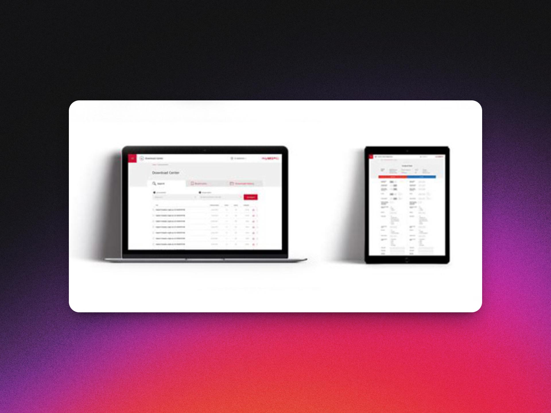 myMED-EL for Professionals delivered portal interface