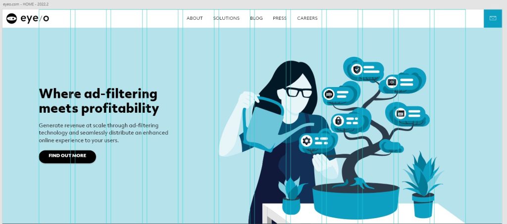 eyeo Home page