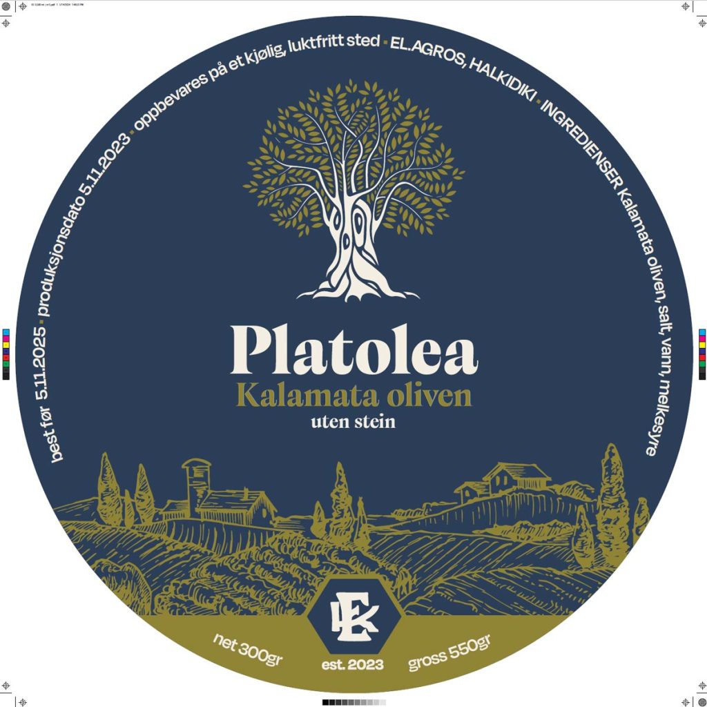 Platolea product packaging