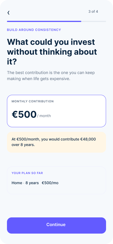 Contribution onboarding