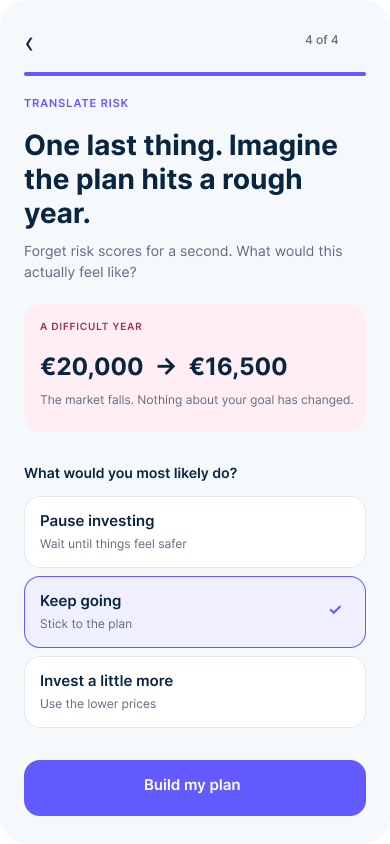 Risk onboarding