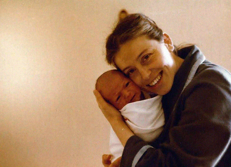 Paul & Mum in the clinic