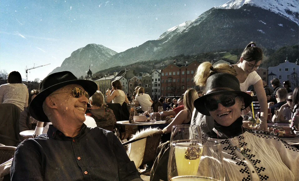 Paul's Mum and Dad in Innsbruck