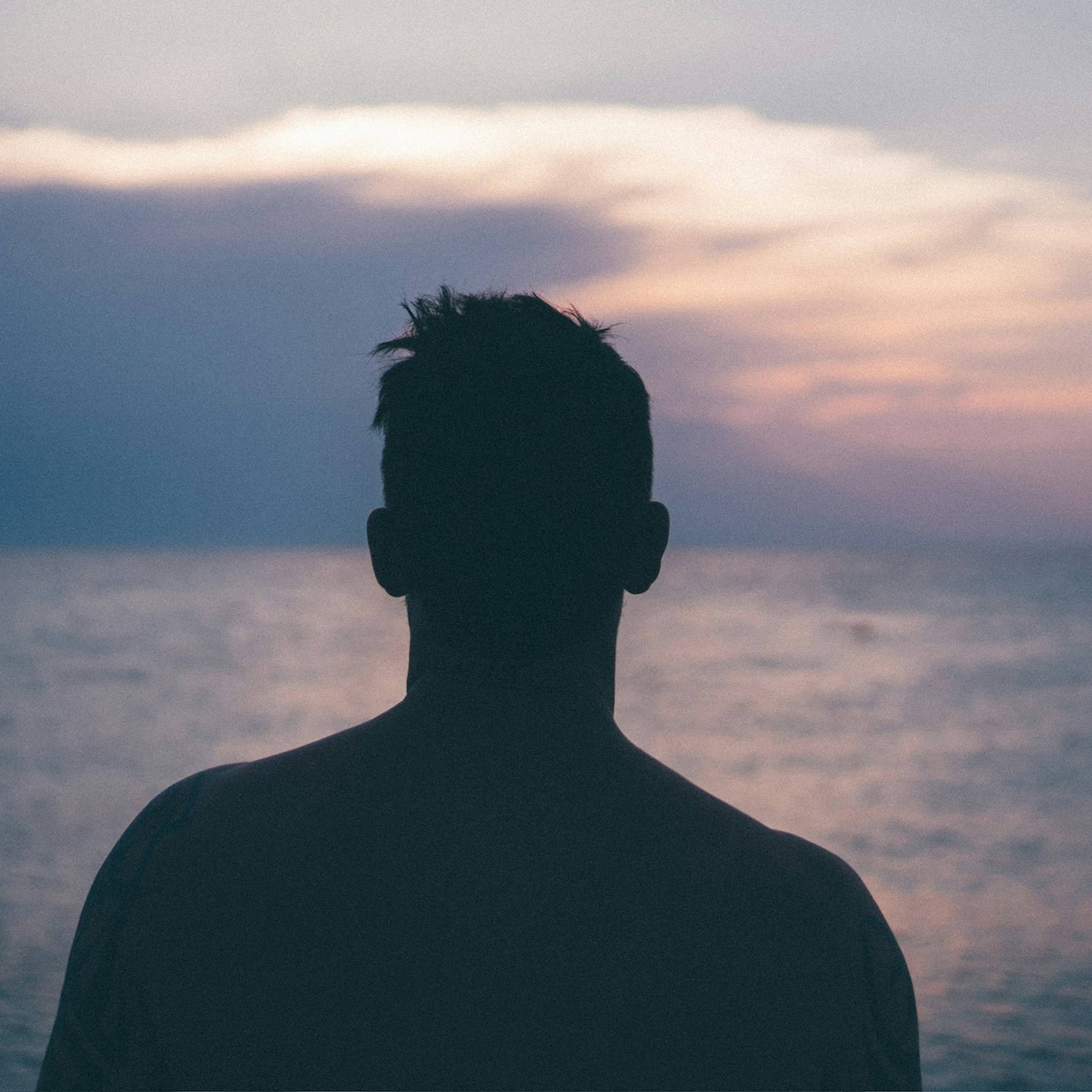 Paul watching THE sunset.